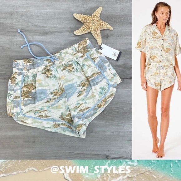 ☀️RIP CURL☀️ POSTCARDS BEACH SHORTS - Picture 1 of 11